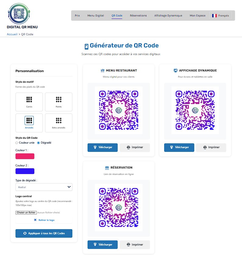 QR Code Personnalisable