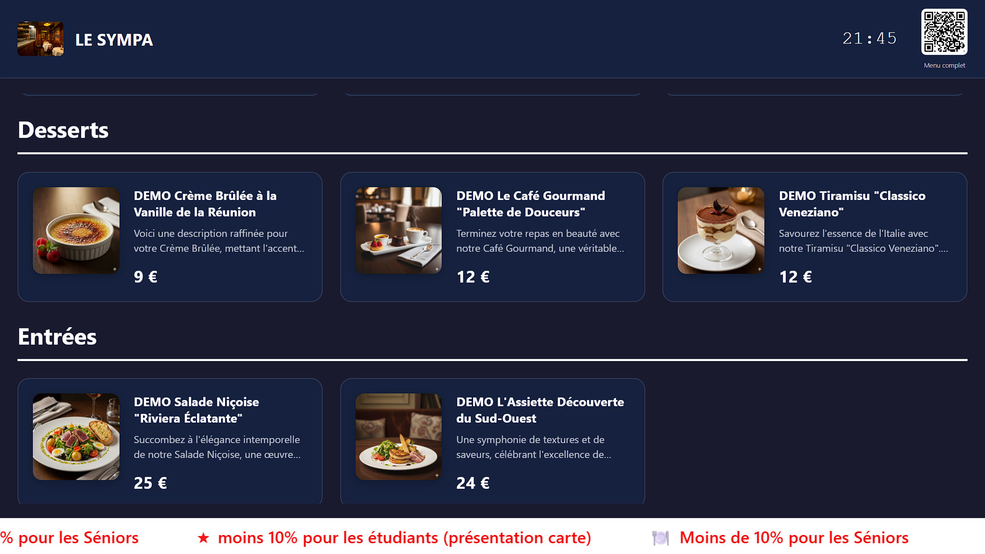 Affichage Dynamique - Rendu TV